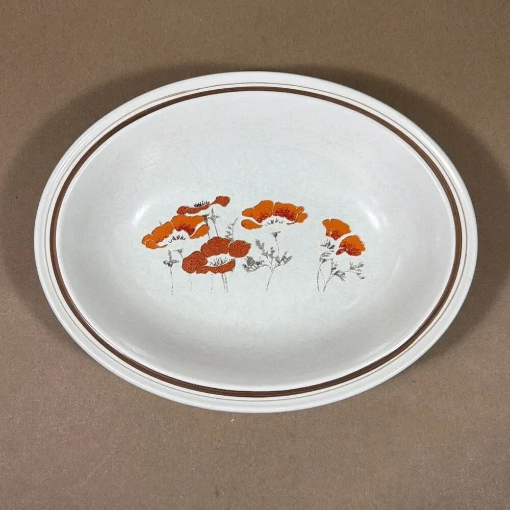 Royal Doulton Stoneware Fieldflower Serving Dish 10.5